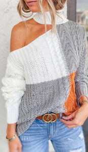 Color Block Sweater