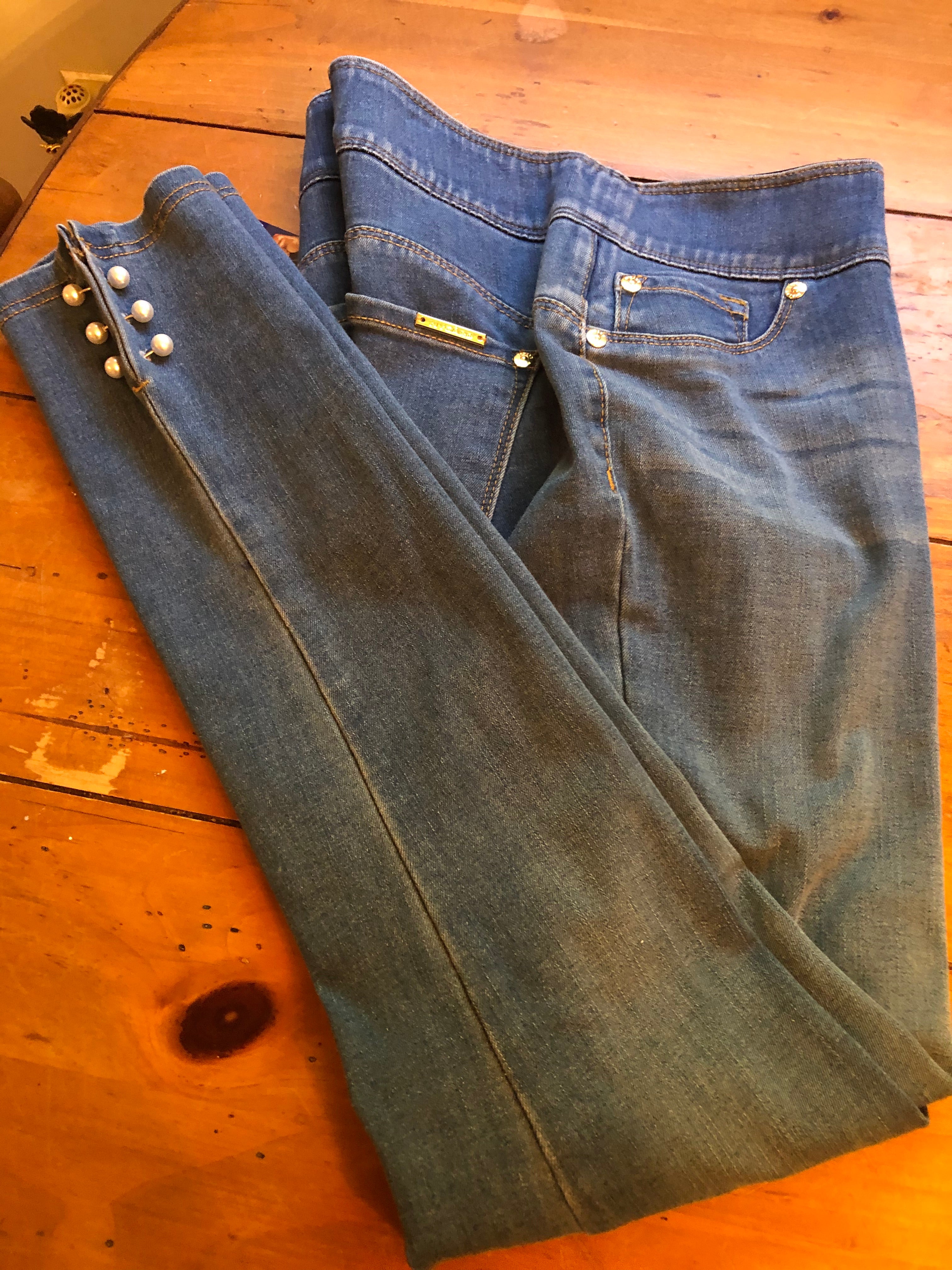 Pearl Trim Jeans